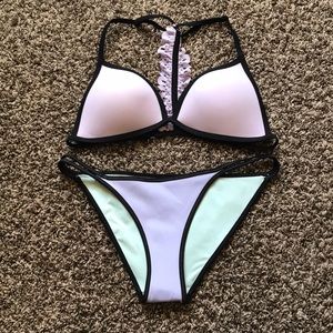 Lavender bikini set